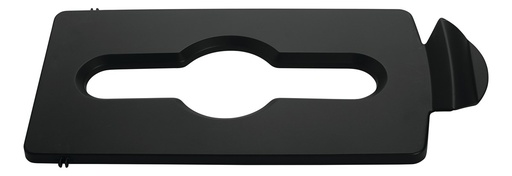 [2007895] Tapa de Punto de Reciclaje Mixto Slim JIM® Negra