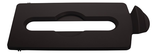 [2007903] Tapa con Ranura de Papel de Punto de Reciclaje Slim JIM® Marrón