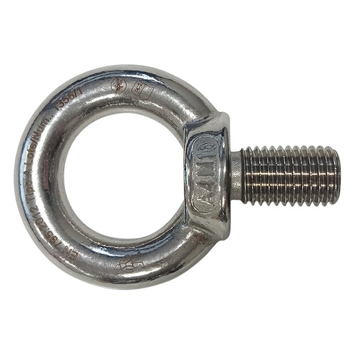 [80174] Canca1, Anclaje Cáncamo Diam 33mm, Rosca Macho M16*26 Mm, Inox 316