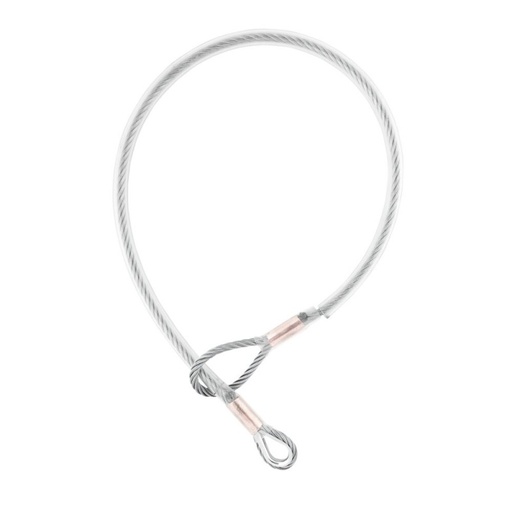 [80147] Anclaje Permanente Tipo "corbata" de Cable Acero 200 Cm