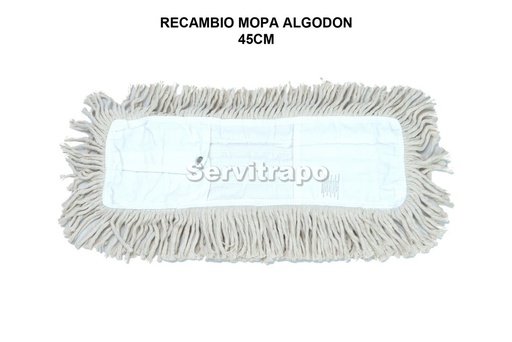 [SW713587] Recambio Mopa Algodón 45 Cm