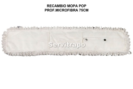 [SW713617] Recambio Mopa Microfibra 75 Cm Pop Profesional