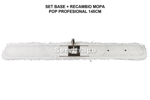 [SW713792] Set Bastidor + Recambio Mopa Microfibra 145 Cm Pop Profesional