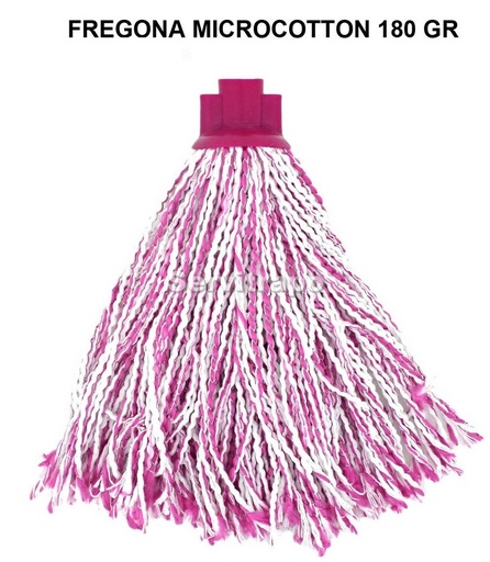 [SW713853] Fregona Microcotton Hilo Rojo/blanco 180gr
