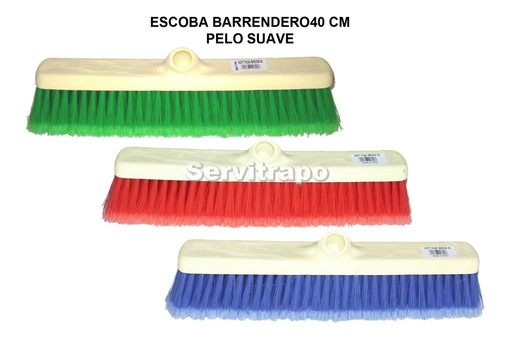 [SW026413] Escoba Barrendero 40 Cm Pelo Suave