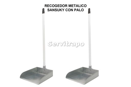 [SW410790] Recogedor Metalico Sansuky con Palo