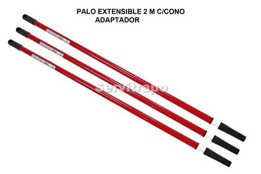 [SW465301] Palo Extensible Metalico 2 Mt