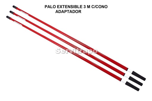 [SW465318] Palo Extensible Metalico 3 Mt