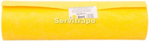 [SW714201] Rollo Bayeta Amarilla 38x40x8mt Precortada