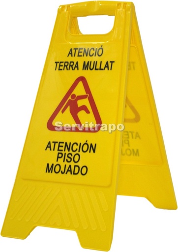[SW562253] Señal Suelo Mojado (Català-Castellano)