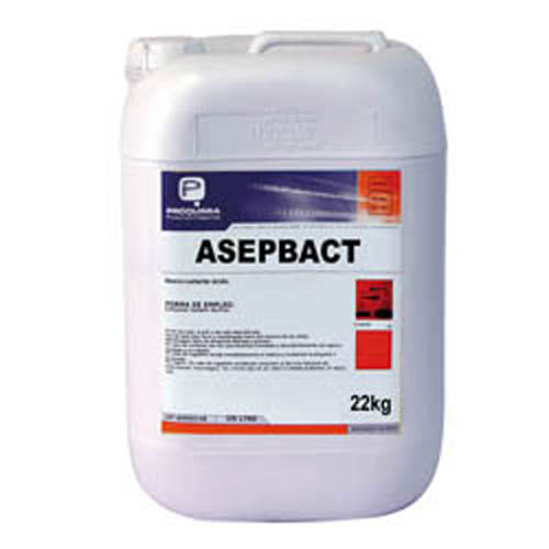 [ASEPBACT] Desinfectante con propiedades detergentes para superficies – Garrafa 22 L (ASEPBACT)
