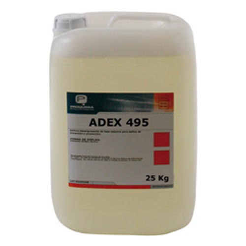 [ADEX 495] Detergente alcalino concentrado para limpieza de latas – Garrafa 25 L (ADEX 495)