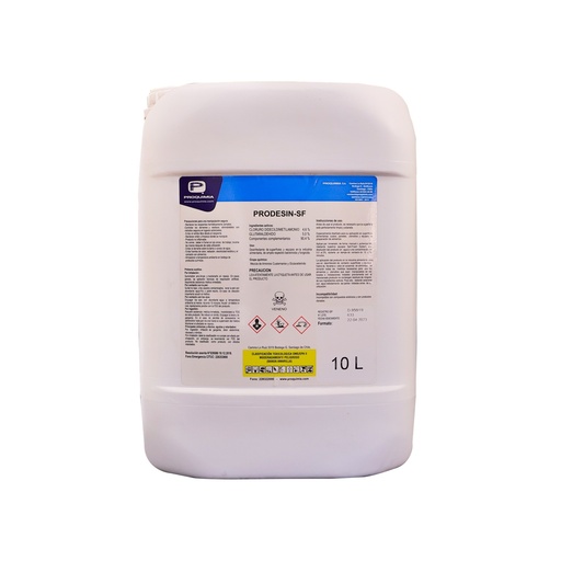[4024811] PRODESIN SF Desinfectante en base a glutaraldehído y amonios cuaternarios