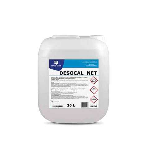 [4005114] DESOCAL NET Detergente ácido de baja espuma para la limpieza de moldes microperforados y circuitos en general.