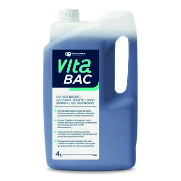 [4024153] Gel antiséptico sin perfume para lavado de manos – Botella 1L (VITABAC)