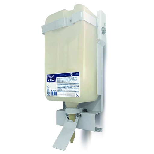 [9356027] Dispensador Savonpack (soporte pared) para pastas abrasivas – botella 5L (VITA PLUS y ECO)