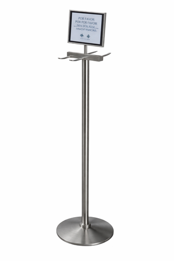 [SEM05] Soporte de acero para bolsas enfundadoras de paraguas