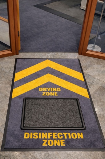 [9376142] Alfombras desinfectantes · “Disinfection Zone”