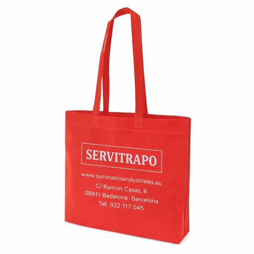 [TNT7904] Bolsas TST / Termoselladas 40cm x 30cm x 10cm. Asa Corta o Larga. Gramaje 80gr.