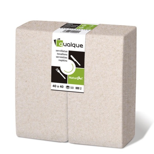 [Q1222N] Servilleta 40 X 40 1/8 2 Cp Eco Nature