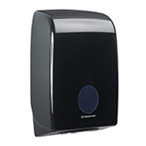 [7171000] Dispensador Toallas Seca Manos Interplegadas Negro Aquarius