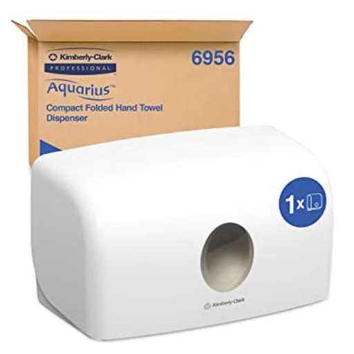 [6956000] Dispensador Toallas Seca Manos Interplegadas Pequeño Aquarius