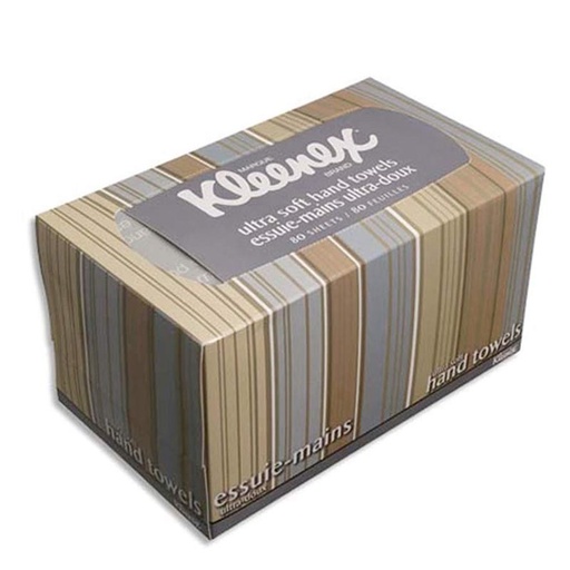 [1126800] TOALLA SECA MANOS INTERPLEGADA KLEENEX ULTRA SOFT 1 CAPA