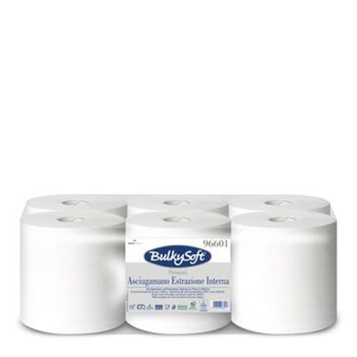 [96601.E10] Bobina Seca Manos Disp. Central Premium 2 Capas Gofrado 150 M