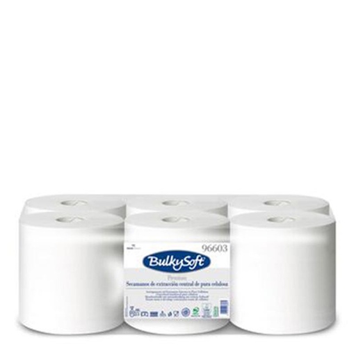 [96603] Bobina Seca Manos Disp. Central Premium 2 Capas Liso 135 M