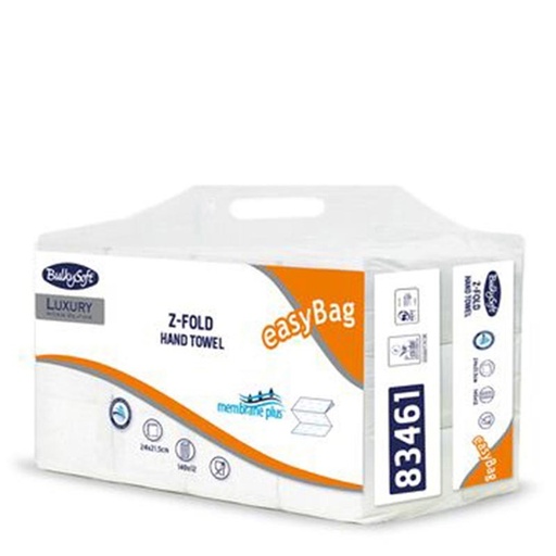 [83461.E20] Toalla Seca Manos Membrane Plus  Z-Fold 3 Capas