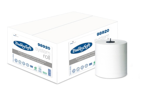 [98920.E20] TOALLAS SECA MANOS EN ROLLO C. SYSTEM  2 CAPAS 150 M