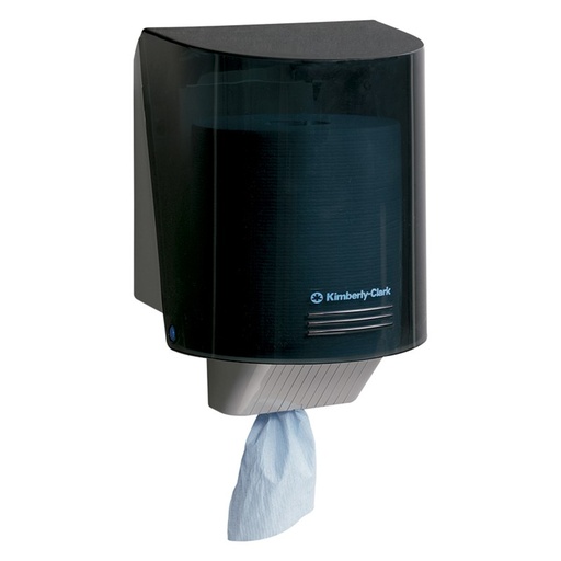 [7087000] DISPENSADOR BOBINA SECA MANOS DISP. CENTRAL NEGRO