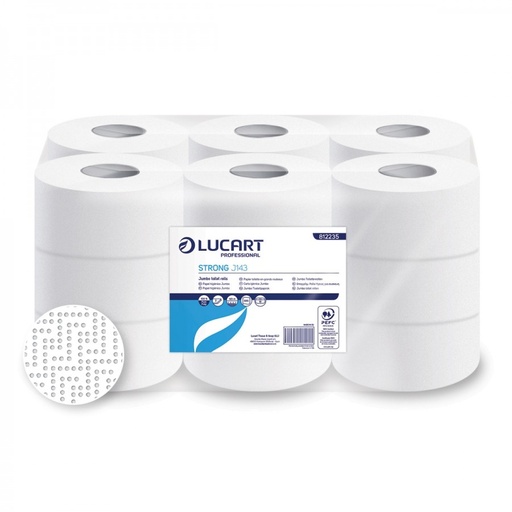 [812235] Papel Higiínico Industrial 2 Capas Pasta Strong J143 143M