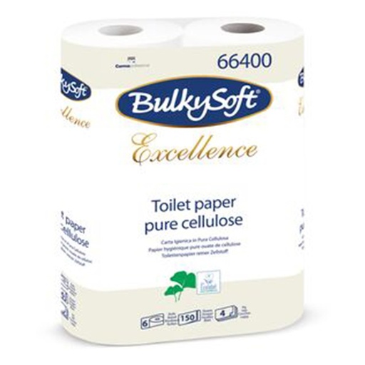 [66400.E10] PAPEL HIGIÉNICO DOMÉSTICO EXCELLENCE 4 CAPAS LISO 21 M