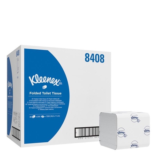 [8408000] PAPEL HIGIÉNICO INTERPLEGADO KLEENEX ULTRA 2 CAPAS