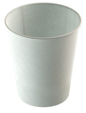 [KB100032] VASO CARTÓN BLANCO 100% ECO 7 OZ