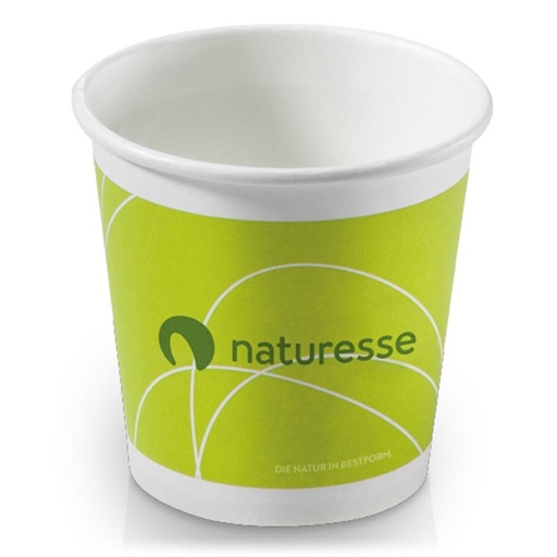[PV5096] Vaso Cartón Biodegradable 4 Oz Naturesse