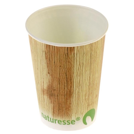 [PVN539] Vaso Cartón Impresión Hoja Diámetro 9 Cm