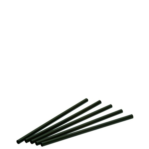 [PV19038] CAÑA RECTA CARTÓN NEGRA DIÁMETRO 0,8 CM 15 CM