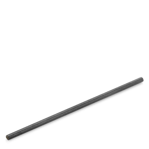 [PV19532] CAÑA RECTA CARTÓN  NEGRA DIÁMETRO 0,6 CM 23 CM