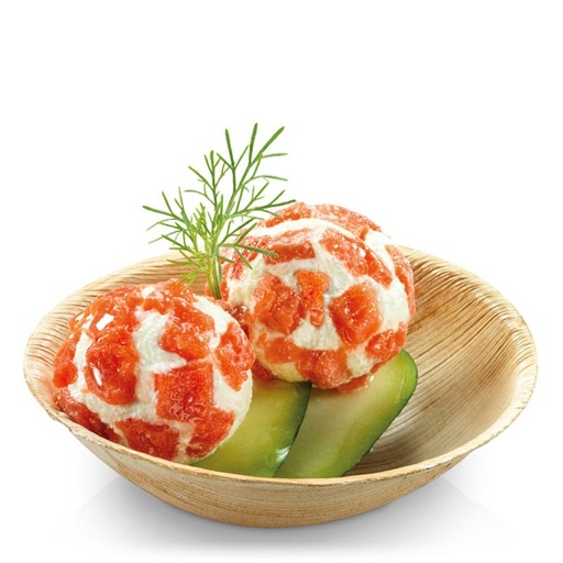 [PV15022] MINI BOL REDONDO HOJA DE PALMA 60 ML