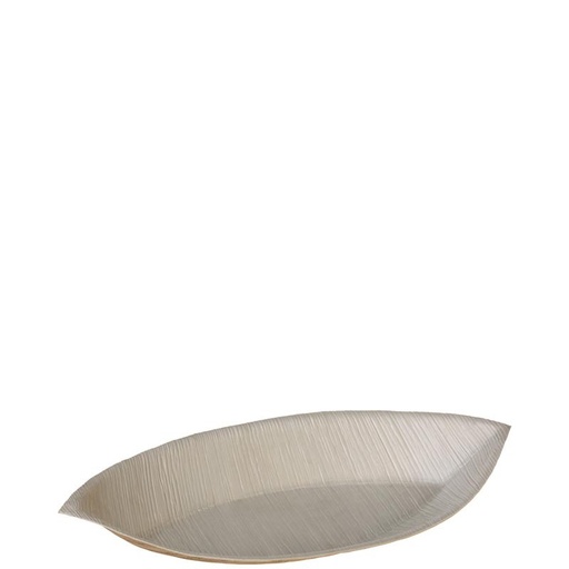 [PV18854] Bandeja Forma De Ojo Grande Hoja De Palma