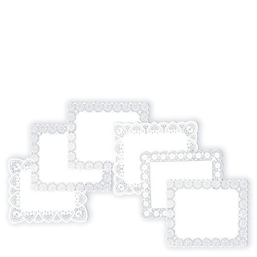 [GS20003] Blondas Rectangulares De 26 X 32 Cm