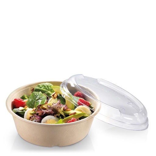 [PV15543] Tapa Pla Para Bol Redondo Nature  De 900 Y 1200 Ml
