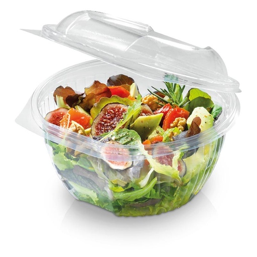 [PV17526] Bol Redondo Con Tapa Bisagra Pla 1000 Ml