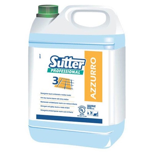 [381300] Azzurro, Detergente Neutro  De Residuo Brillante