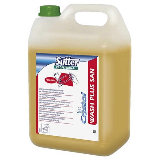 [568800] Wash Plus San, Detergente Lavado Manual Vajilla