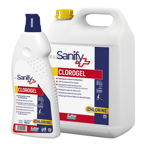 [541600] CLOROGEL SANIFY, DETERGENTE A BASE DE CLORO