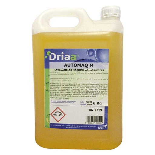 [608006] Automaq M, Lavavajillas Máquina Driaa
