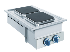 [4016112] Elemento modulares cocción Medidas totales (mm) 400 x 610 x 220 ECE-42 Nº de quemadores 2 mm